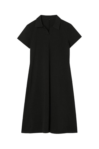 Robe polo - Noir