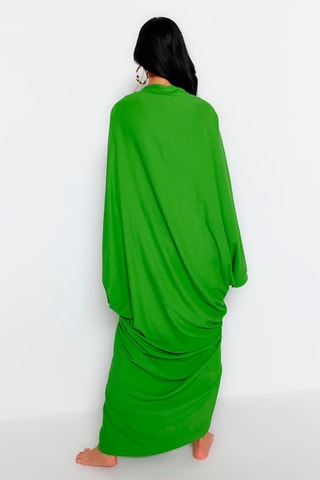 Robe asymétrique - Vert