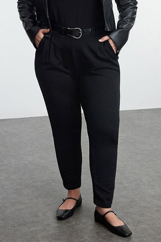 Pantalon carotte - Noir
