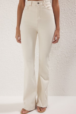 Jeans flare - Ecrù