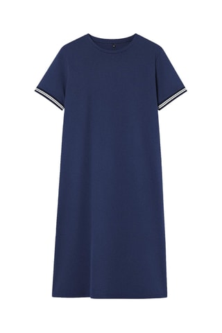 Robe droite - Bleu marine