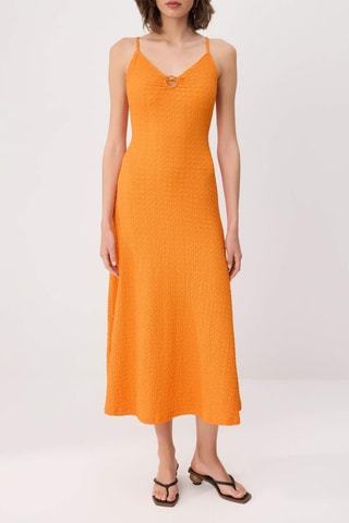 Robe longue - Orange