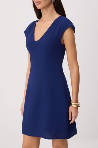 Robe patineuse - Bleu marine