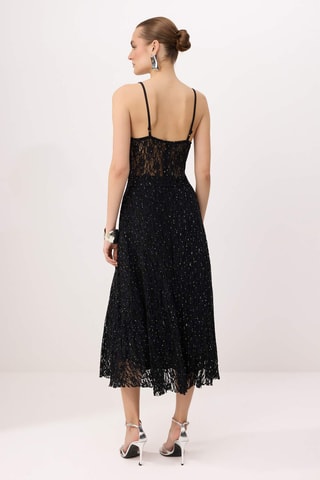 Robe midi - Noir