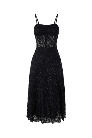 Robe midi - Noir