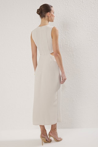 Abito midi - Beige
