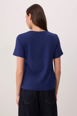 T-shirt regular - Bleu