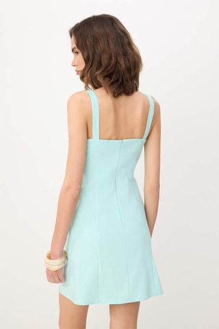 Robe droite - Turquoise
