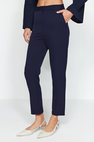 Pantalon cigarette - Bleu