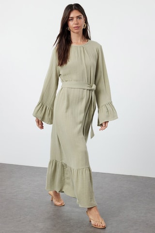 Robe longue - Vert