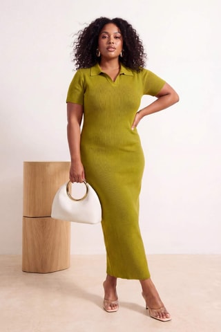 Abito polo regular - Verde
