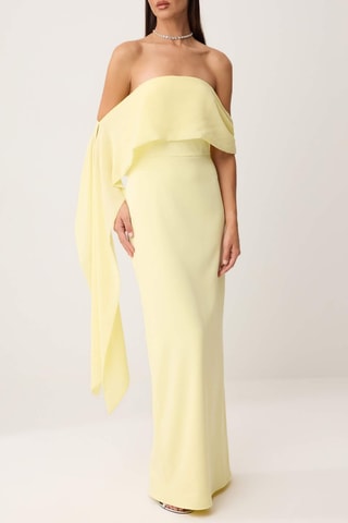 Robe longue - Jaune