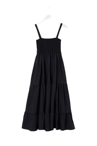 Robe longue sans manches - Noir