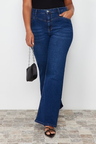 Jeans flare - Blu