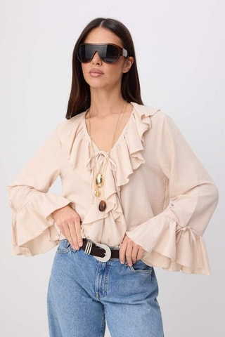 Blusa - Beige
