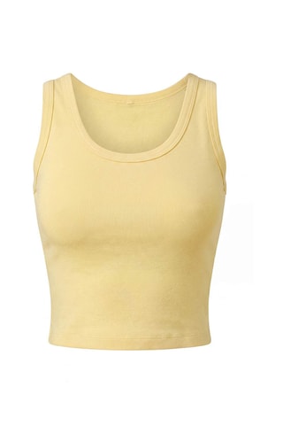 Camiseta de tirantes - Amarillo