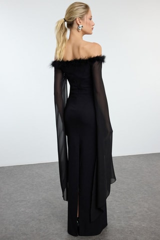 Vestido bustier - Negro