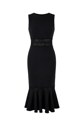 Robe fourreau - Noir