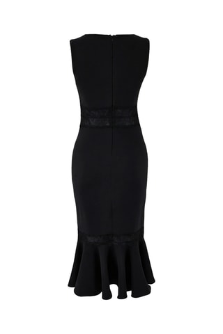 Robe fourreau - Noir