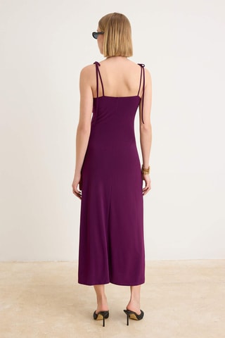 Robe midi - Violet