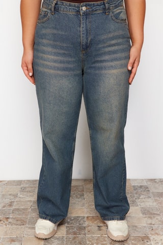 Jeans wide legs - Blu