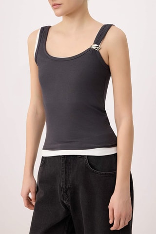 Camiseta de tirantes - Gris