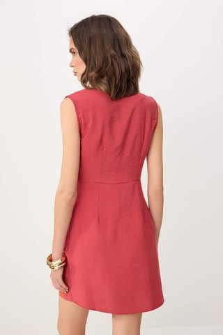 Robe droite - Orange