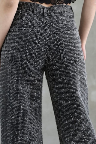 Jeans wide legs - Nero