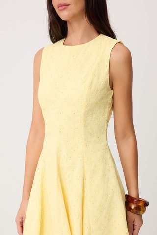 Robe patineuse - Jaune