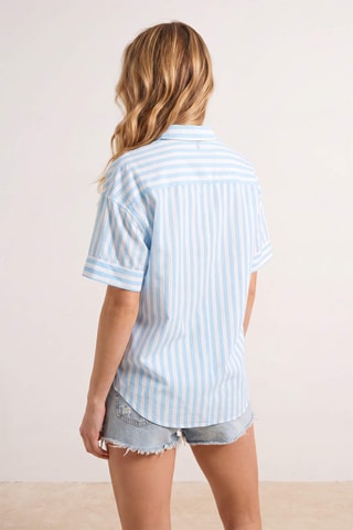 Camicia oversize - Blu