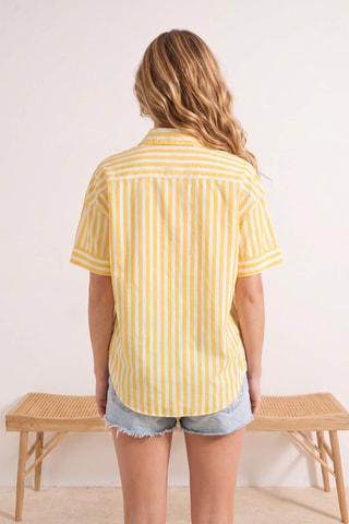 Camicia oversize - Giallo