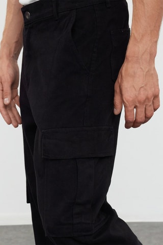 Pantalon cargo - Noir