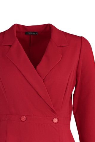 Robe courte - Rouge