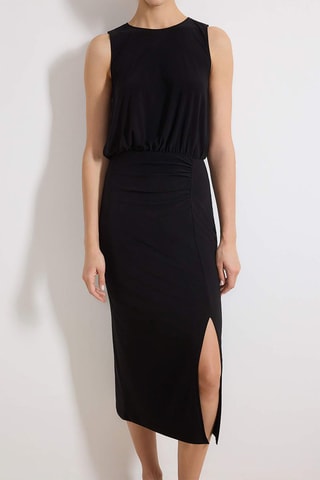 Robe midi - Noir