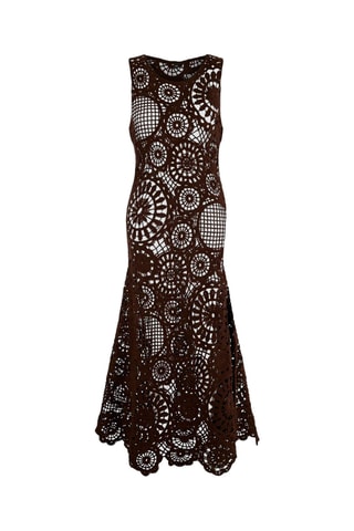 Robe de plage - Marron foncé