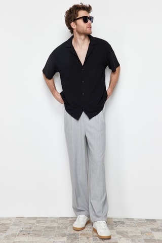 Chemise oversize - Noir