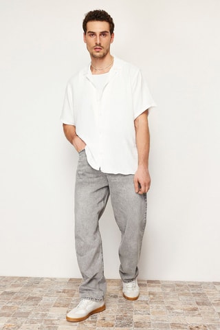 Chemise oversize - Blanc