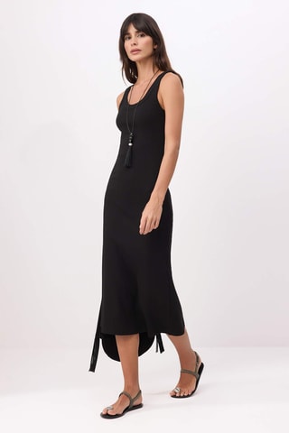 Robe midi - Noir