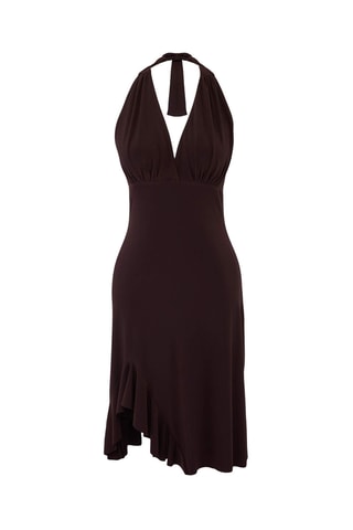 Robe patineuse - Marron