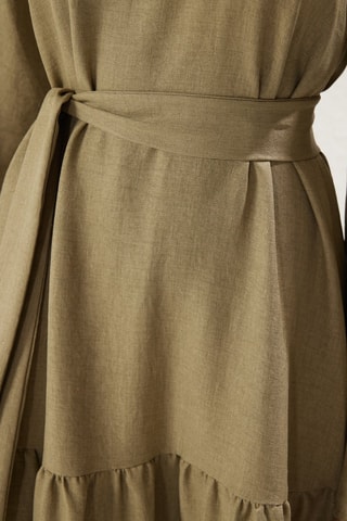 Vestido largo - Caqui