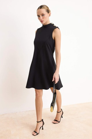Robe trapèze - Noir
