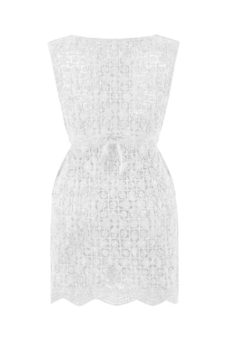 Vestido de playa - Blanco
