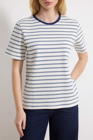 T-shirt regular - Bleu