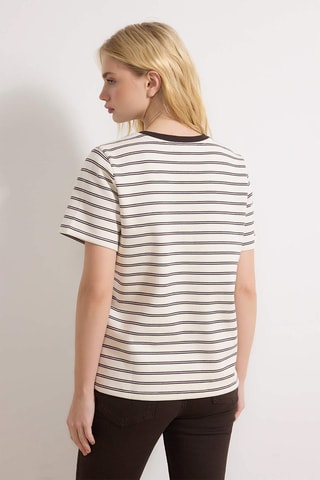 T-shirt regular - Marron