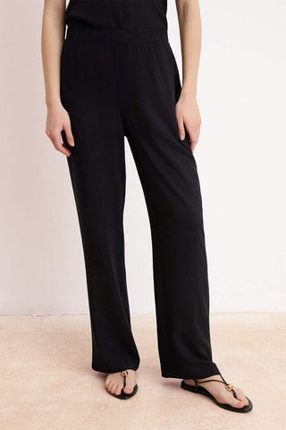 Top et pantalon - Noir