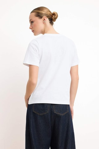 T-shirt regular - Blanc