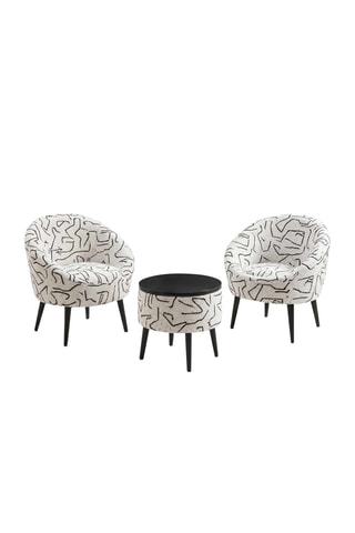 2 fauteuils et table basse