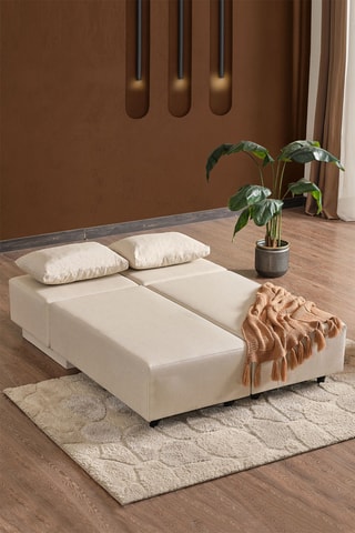Canapé convertible - 2 places - En polyester