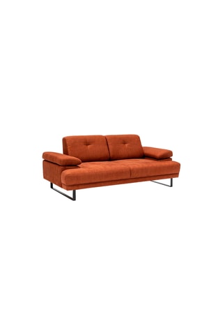 Canapé Mustang - Orange - 2 places - En tissu