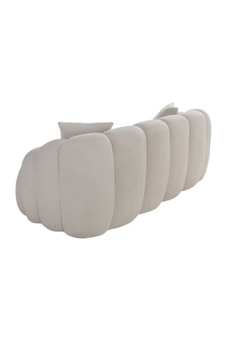 Canapé - Beige - 2 places - En tissu texturé